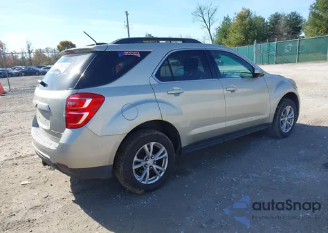 2016 Chevrolet Equinox Lt from USA, damaged, VIN 2GNALCEK5G1166169